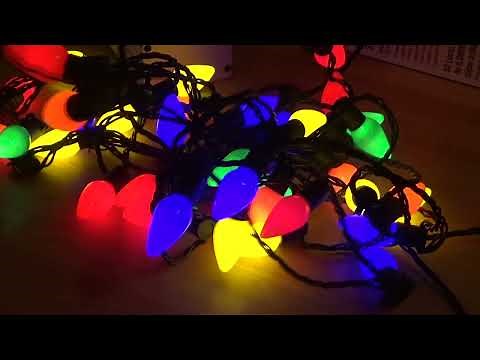 Home Accents Holiday C9 LED Multi-Colored Lights