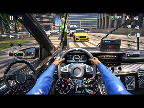 Taxi Car Simulator Evo 🚕 | Real City Driving Gameplay 🔥 Ultra Graphics Android