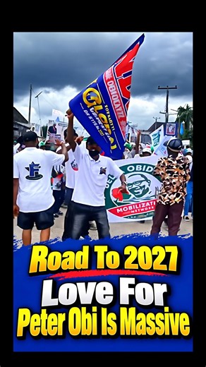 Road To 2027: Love For Peter Obi Is Massive #peterobi #2027election #okmovement #nigerianpolitics