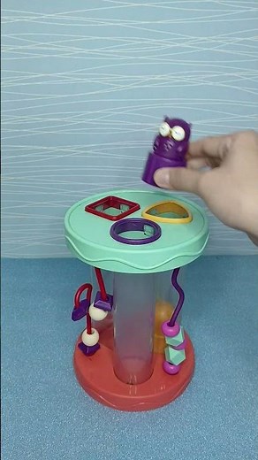 🟣 purple owl shape sorter loop