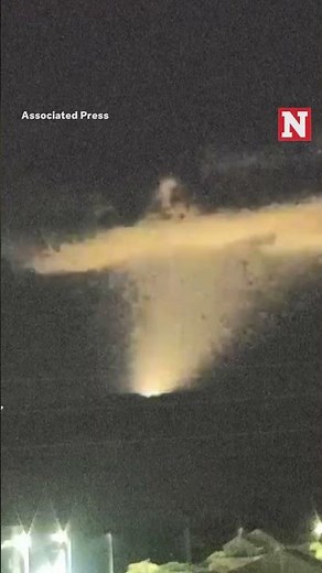 Explosions Seen Over Gaza Sky After Netanyahu Ordered Strikes