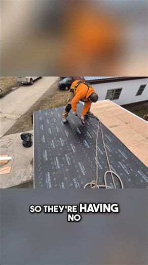 Shingles on a flat roof can cause leaks and water damage #shingleroof