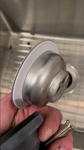 Kraus Sink Strainer | Easy DIY Install @KrausUSATV #diy #plumber #handyman #sink #drain
