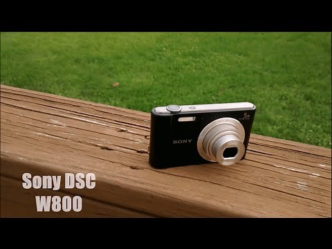 Sony DSC W800 Camera Review!