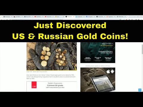 $24,000 Gold Coin Cache Just Discovered Metal Detecting !!
