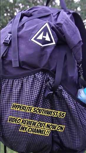 BEST BACKPACKING PACK! Hyperlite Southwest 55 Review video out now on my channel! @GearGarden