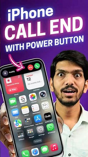 iPhone Call End with Power Button - How to Enable or Disable Call Ending Feature