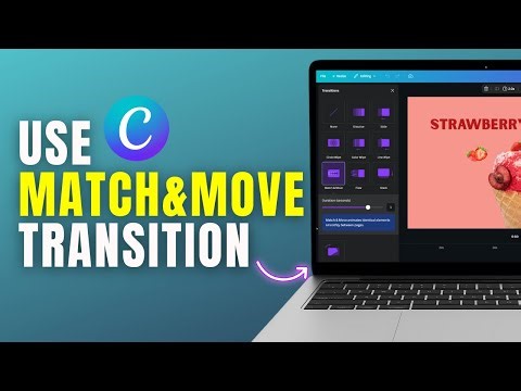 How to Use Match & Move Transition in Canva | Smooth Animation & Transitions in Canva(2026)