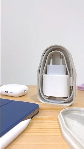 🛡️ THE ULTIMATE STORAGE FOR YOUR APPLE CHARGER #3dprinting #diy #impression3d #maker #apple #etsy