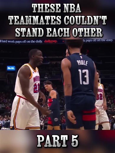 Same jersey. Same locker room. Completely different egos. These NBA teammates didn’t just clash — they despised each other. | Part 5 #story #storyofnba #basketball #NBAStories