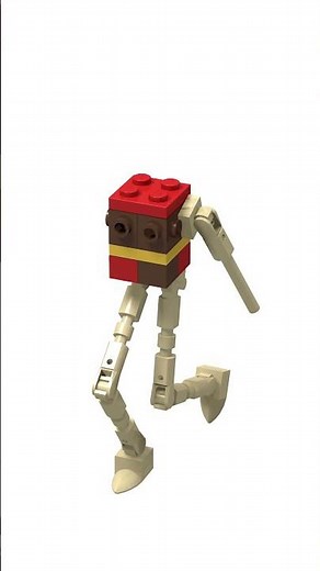 Build Bri Bri Bicus Discus Horror In Italian Brainrot With Lego #lego #bribribicusdiscus #horror