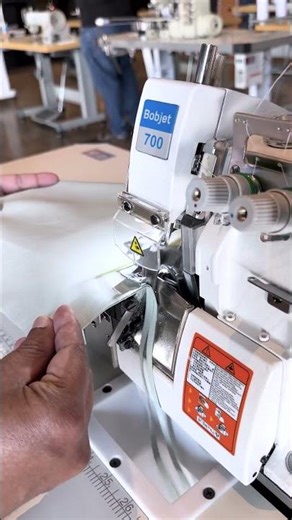 Bobjet five thread overlock Machine