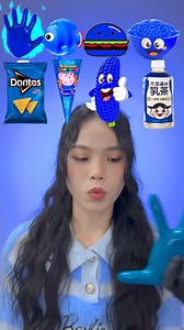 1M views · 29K reactions | Random Blue Food ASMR Mukbang 2❄️略 #shorts #mukbang #asmr #viral #eating | Toby | Facebook