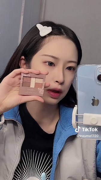 プチプラコスメで急いでメイク🙄🙄#プチプラコスメ #時短メイク #韓国メイク #美容学生 #fyp #バイト前