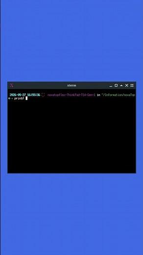 #printf from C in #bash Demo #Scripting