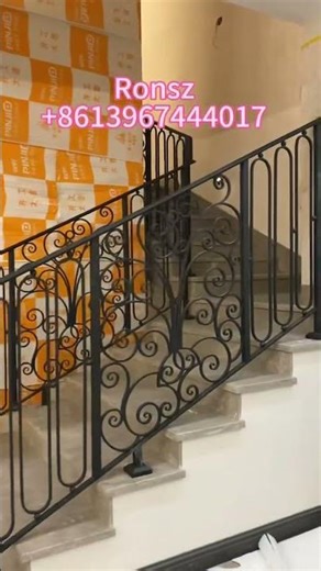 WroughtIronRailing#StairHandrail
