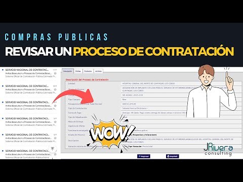 How to review a public procurement process on the SERCOP portal? Step by step [2025]