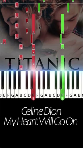 My Heart Will Go On Celine Dion #piano #tutorial