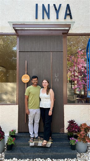 Deepak and Hannah on Instagram: "Share this with your partner who never can decide what to eat! 🙈 Luckily we found our go-to place in Bangalore, @inya_cafe , so Deepak doesn’t have to keep guessing what I want…😅♥️ [Deepak and Hannah, best restaurant in JP Nagar, Bangalore Cafes, Inya Cafe, Bangalore restaurant, cafe review, Speaking Kannada, Kannada language, foreigner in India]"