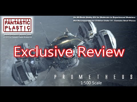 Starship Prometheus All Resin Model Kit Review