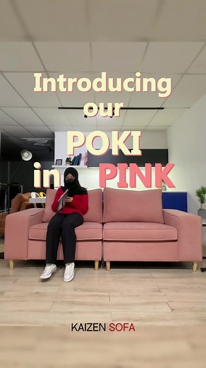 Make a statement in your home with our PINK POKI - 3 Seater Sofa. 💖🛋️ Crafted in a solid coral pink, the POKI is designed to provide you with deep seated comfort. Constructed from Polyurethane Foam and Luna fabrics that are stain resistant for long-lasting use. At Kaizen Sofa, we offer a variety of sofa colors and fabrics to choose from. Visit us today to find the perfect piece for your space! 🤩 ⭐️Zero Downpayment ⭐️Cash on Delivery ⭐️In house Delivery Visit us now at 🛒www.kaizenhomefurnitur