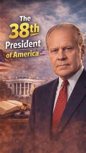 The 38th President of America | Gerald Ford🇺🇸 #shorts