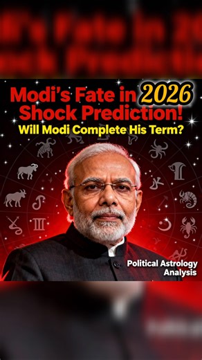Astro Prediction Will Modi Complete His Tenure? #ytshorts #shortsfeed #trending