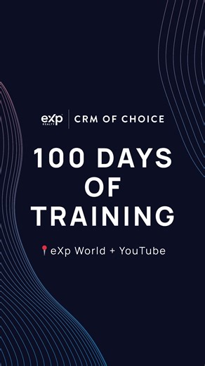 The countdown is over, 100 days of training starts NOW! 💥 We’re talking 25 LIVE sessions before July 1st. Every Monday Wednesday: 🕛 12PM ET – Cloze 🕐 1PM ET – Lofty 🕑 2PM ET – BoldTrail The pros are showing up — are you? Visit the link in bio to learn more! #eXpProud #WhereTheProsGoToGrow | eXp Realty