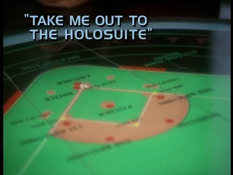 The Crew of DS9 Learn How to Play Baseball