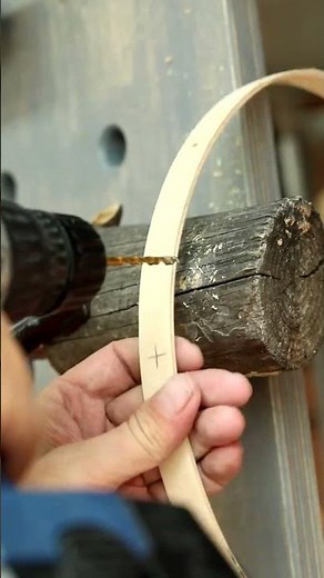 How to Make Ash Veneer Lampshade #woodworking #woodcraft #lampshade