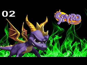 Spyro the Dragon 120% Walkthrough HD - Part 2: Stone Hill