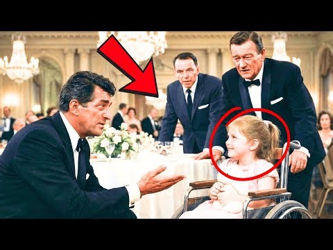 She Started Crying. Dean Martin Stopped The Show. (Sinatra & Wayne Watched)