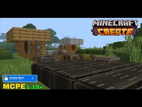 Create Mod Minecraft Pe 1.19 | Create Mod For Mcpe