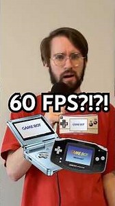 The GBA runs at 60 FPS!?!?!