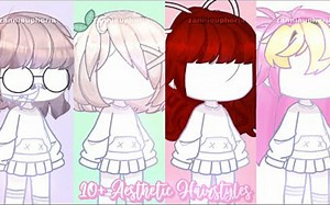 (gacha club.youtube搬运)那些女性头发的10种做法