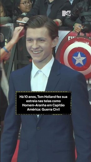 Há 10 anos, Tom Holland estreava como Homem-Aranha no MCU | #MTVNews