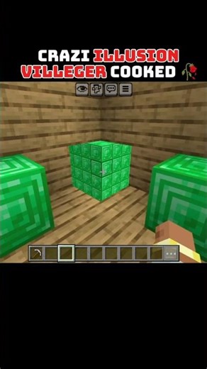 CRAZY ILLUSION 🥀 ? #minecraft #minecraftshorts #gaming