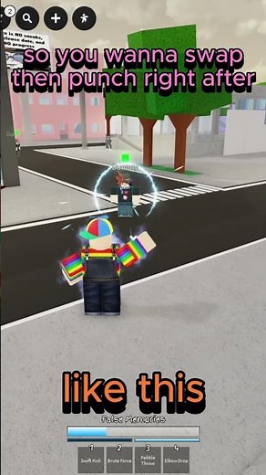HOW TO PERFECT SWAP IN JJS #jjs #roblox #jjkgame #anime #robloxedit #sub #memes #jujutsushenanigans