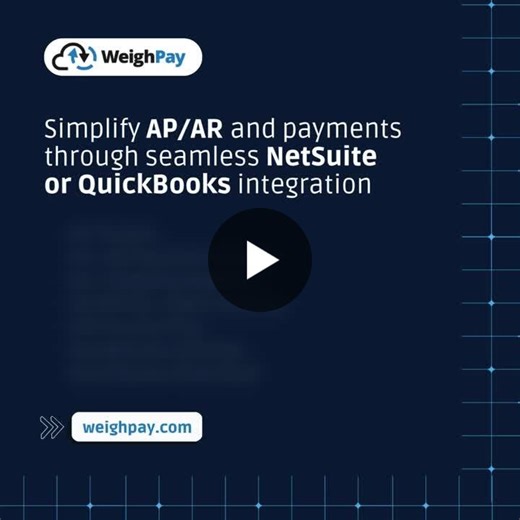 #weighpay #ticket #automated #netsuite #quickbooks #payment #yardmanagement #yms #recycling | WeighPay