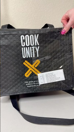 Cook Unity Meal Delivery + an insulated bag with your order 😍🙌🏼📦🍽️🥘🖤🤍💛
