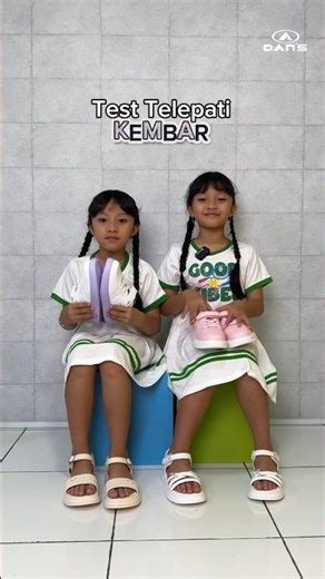 Test Telepati Maira & Naura #twinmoments #kembar #lucu #funny #anakkembar #shorts