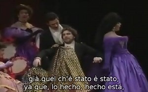 Coro di zingarelle e mattadori - Noi siamo zingarelle de La Traviata de Verdi (subtítulos español e italiano), conductor: Carlo Rizzi, La Fenice, Venecia, 1992. | La Ópera: 4 siglos de maravillas