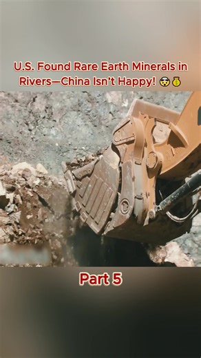 Rare earth minerals were discovered hidden in U S rivers—a find that could change the global supply chain, and China isn't happy! #RareEarthMinerals #USDiscovery #ChinaReacts #GlobalSupply #CriticalMinerals