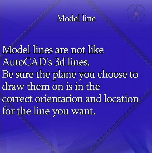 Difference between Detail line and Model line in REVIT