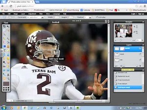 Pixlr - Text and Rasterizing