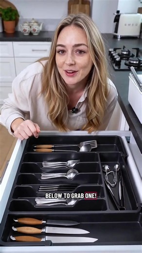 Cutlery organiser ideas for kitchen drawer - UK home