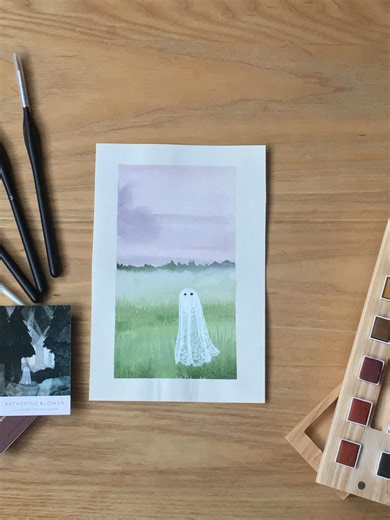 Freya 2 - Original Watercolour Painting - Etsy