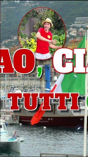 🎶👋 Ciao! Learn Italian Greetings the FUN Way 🇮🇹 | Good Morning, Afternoon, Night & Goodbye!