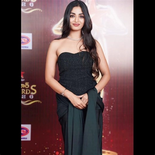 Gundeninda Gudigantalu Serial Rohini (Jyothika) at Star Maa Parivaar Awards Show