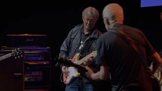 35K views · 1.9K reactions | Eric Clapton & Peter Frampton - While My Guitar Gently Weeps | A world of music | Facebook